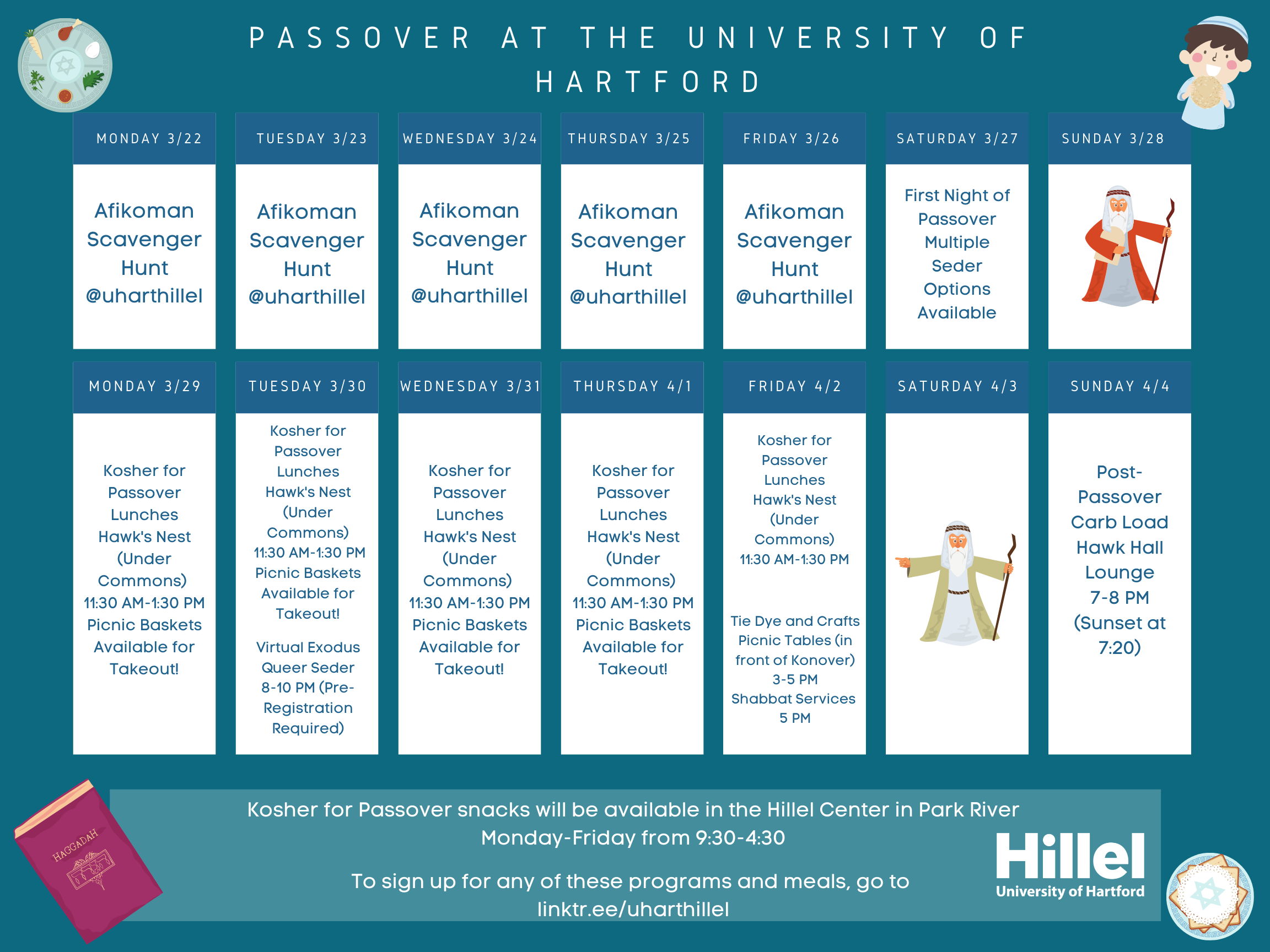 Passover Meals and Events 2021 University of Hartford